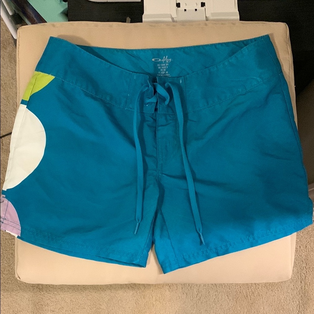 💛 3 for $15 Oakley Blue Cargo Shorts Relaxed Fit Quick-Dry